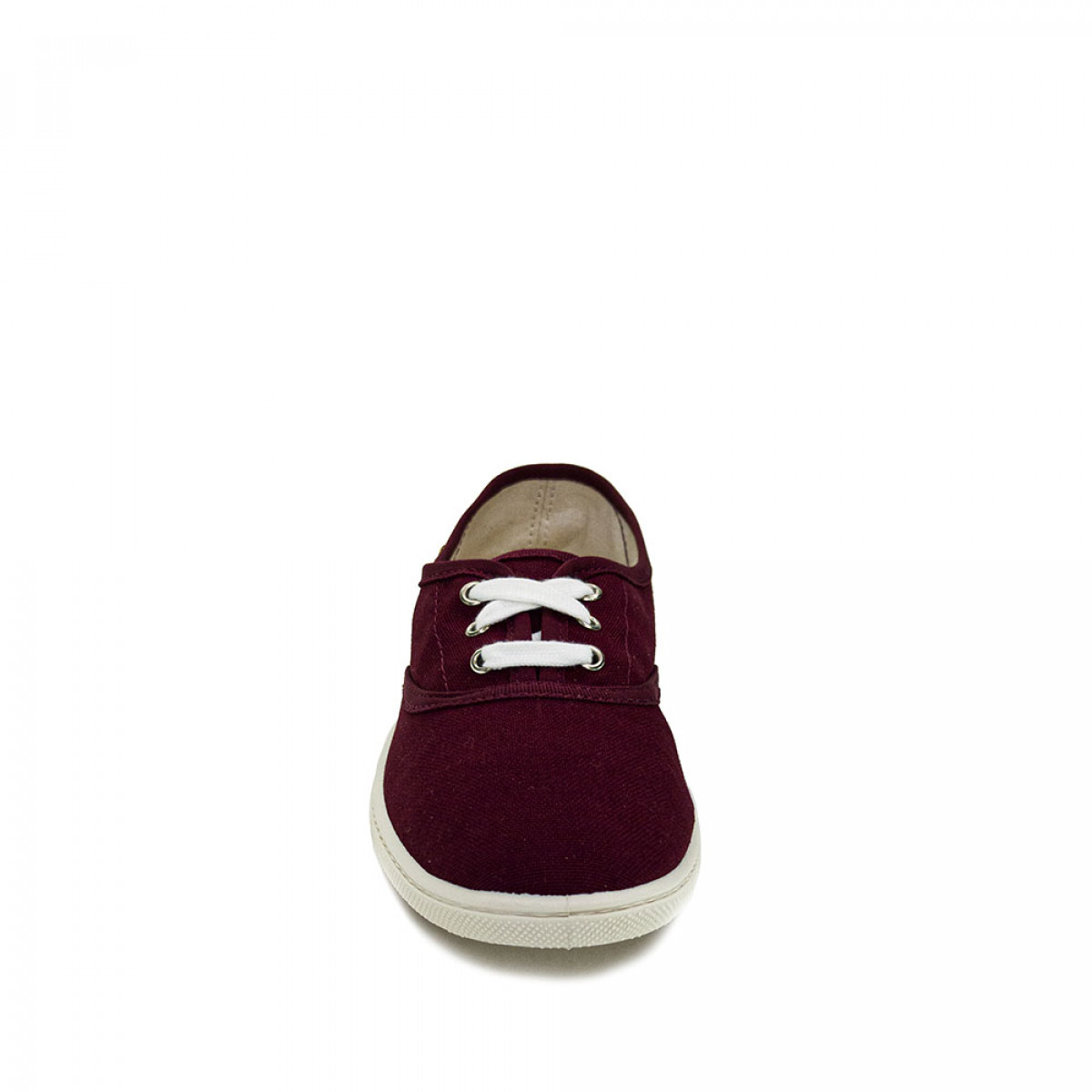 Sneakers OXFORD Canvas, Burgundy