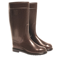 Cizme de cauciuc GLITTER pentru Femei, Bronz