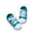 Kid's Sneakers CLASSIC (White Sole), Turquoise