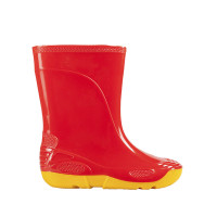 Cizme de cauciuc VIVID pentru Copii, Rosu/Galben Cizme de cauciuc VIVID pentru Copii, Rosu/Galben