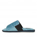 Home slippers TOMAS, Turquoise