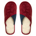 Women's Home slippers WARMY, Burgundy