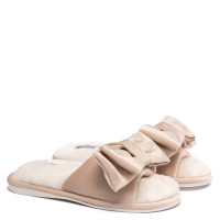 Kid's home slippers CHARM, Ivory