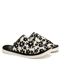 Women's Home slippers ROXY, White Chamomile