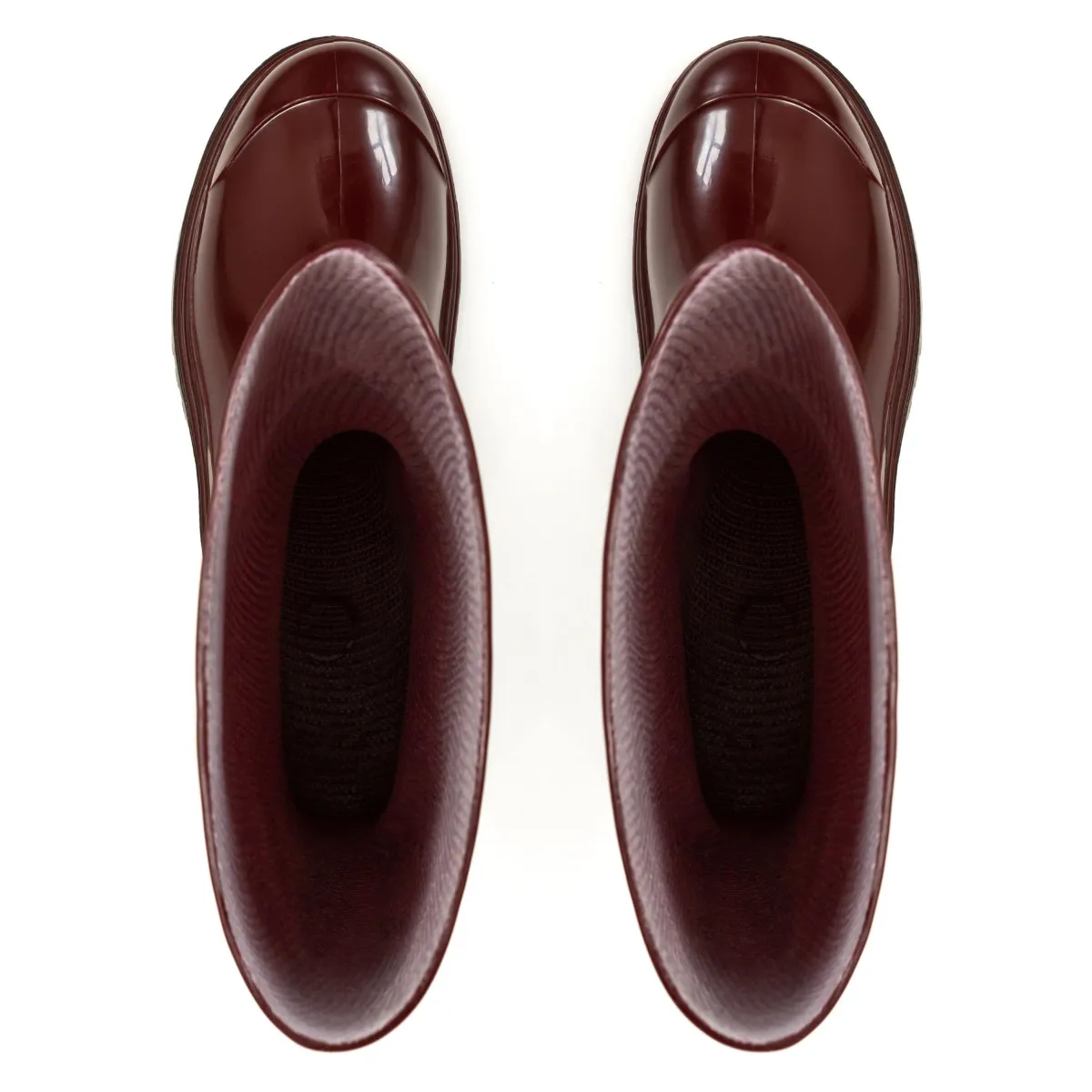 Cizme de cauciuc Lungi CLASSIC pentru Femei, Bordo