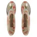 Women's High Wellies with print, Gray rose